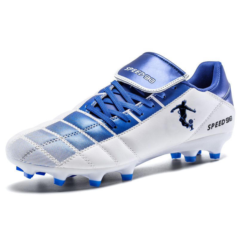 2025 nueva moda adolescente anti-desgaste anti-deslizante para hombres y mujeres zapatos de fútbol transfronterizos de fábrica de estudiantes de césped