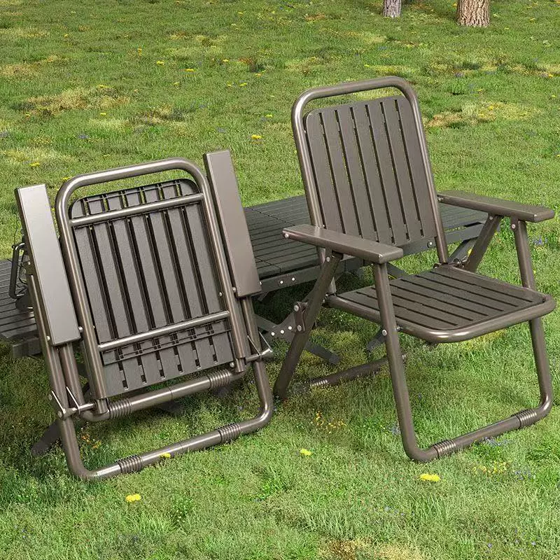 Бытовой складной стул, шезлонг, портативный стул для пикника, пляжный стул, двор, отдых, балкон, стул со спинкой, табурет для кемпинга