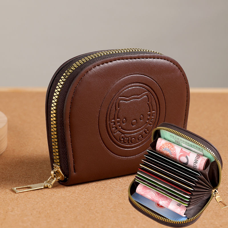 Taobao fuente explosiva bolsa de órgano gato mujer bolsa de tarjeta de cartón bolsa fábrica al por mayor bolsa de cremallera de dibujos animados una agencia