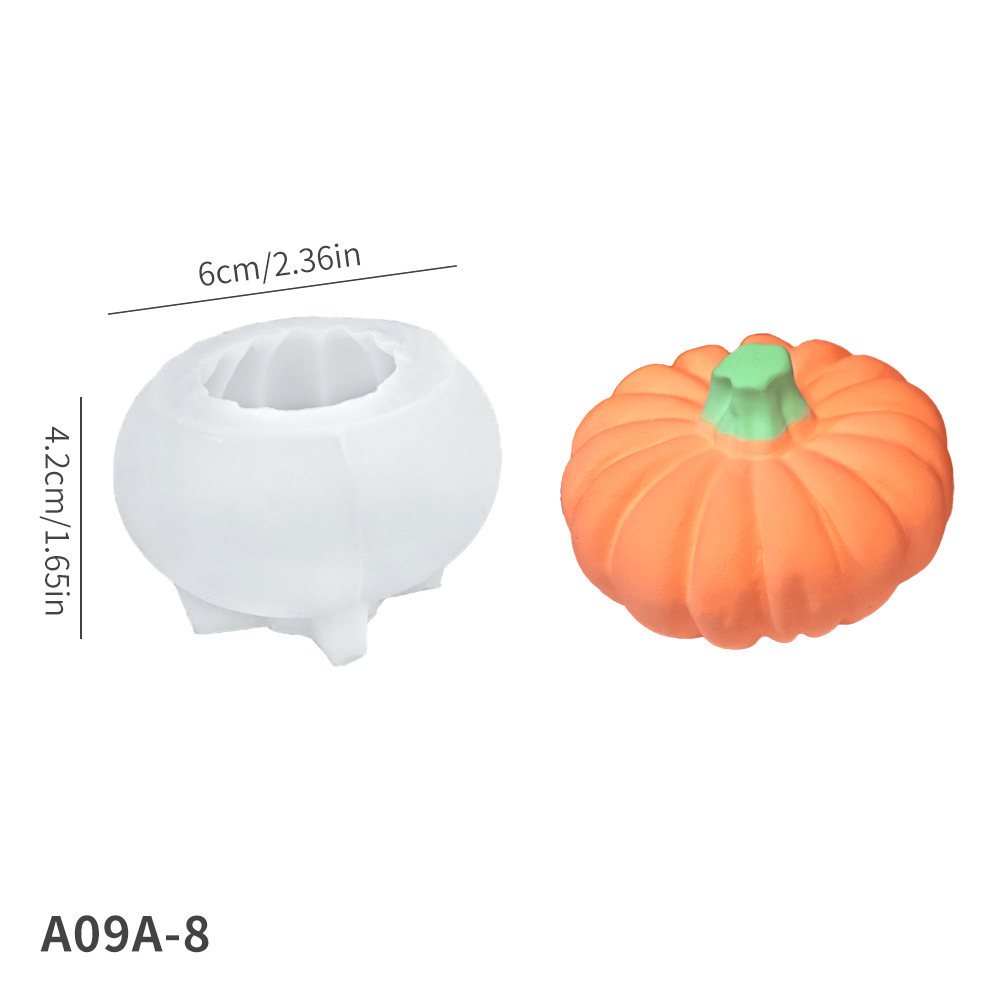 A09A-8 뚱뚱한 호박 실리콘 몰드