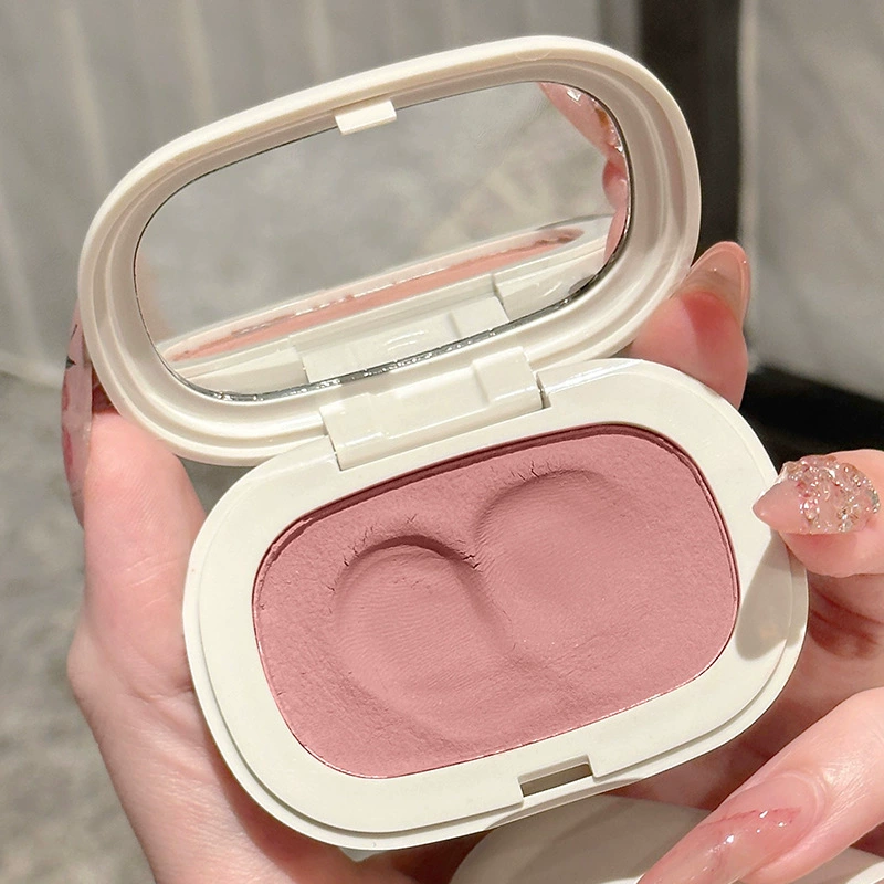 Phantom Bear Монохромные румяна из картофельного пюре без пудры Mochi Низкая насыщенность Расширяющийся цвет Стойкий натуральный матовый 186