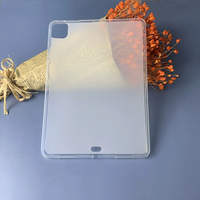 Применимый чехол для iPad Air 11 pro11 2024 полупрозрачный TPU мягкий чехол Air 13 2024 резиновый чехол