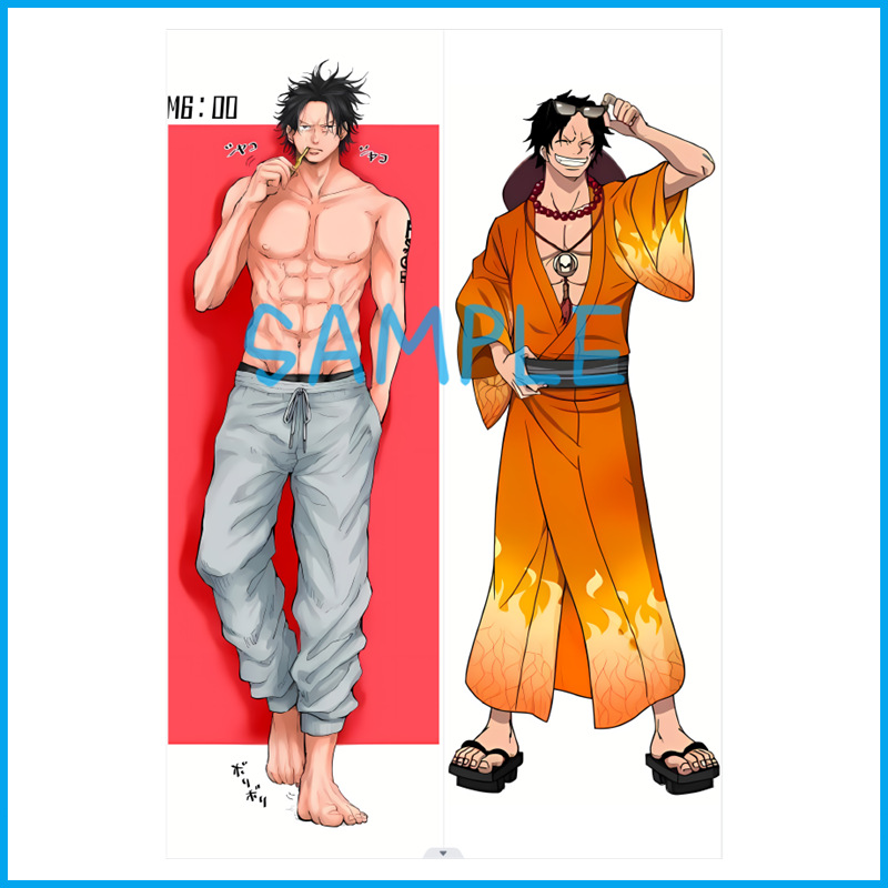 One Piece Jastučić sa likovima iz animea u prirodnoj veličini