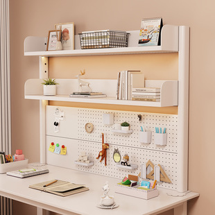 Desktop Storage Shelf Removable Hole Board Desk Student Home Office Bookshelf Storage Rack Storage Rack