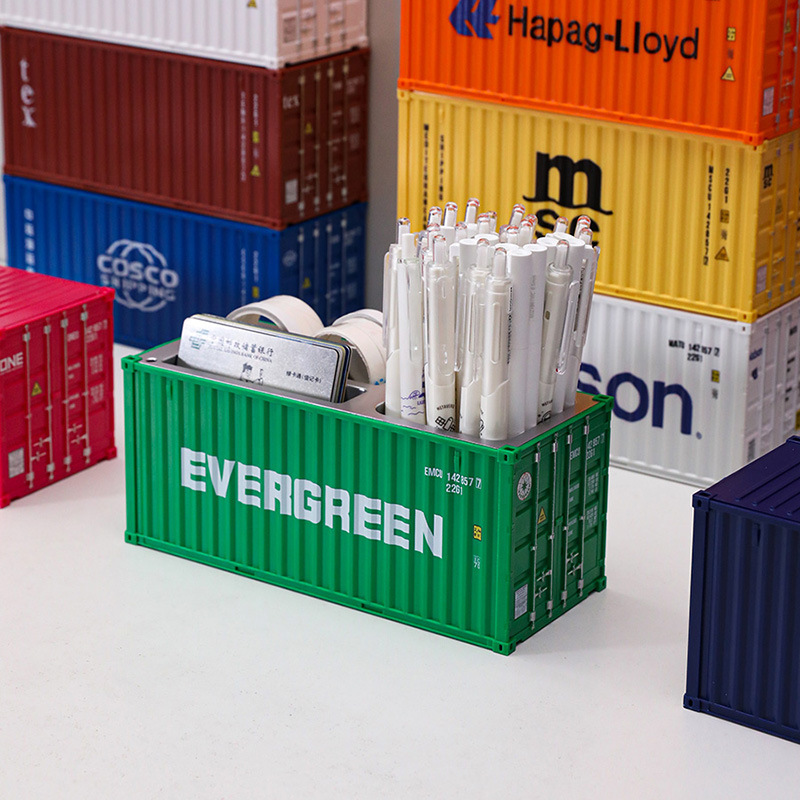 20 feet 1:30 container model decoration simulation plastic pen holder business card box business gifts can be printed with patterns 20 feet 1:30 container model decoration simulation plastic pen holder business card box business gifts can be printed with patterns