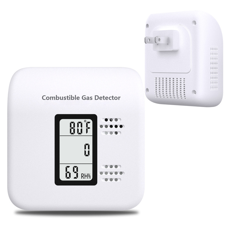 3-in-1 Combustible Gas Monitor, Y401Pro Plug-In Gas Leak Detector, Can Measure Temperature and Humidity 3-in-1 Combustible Gas Monitor, Y401Pro Plug-In Gas Leak Detector, Can Measure Temperature and Humidity