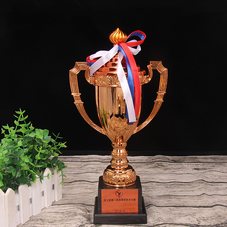 Oro, plata, cobre, trofeo de plástico, trofeo de personalidad, escuela de danza, música, trofeo de artesanía de plástico para niños
