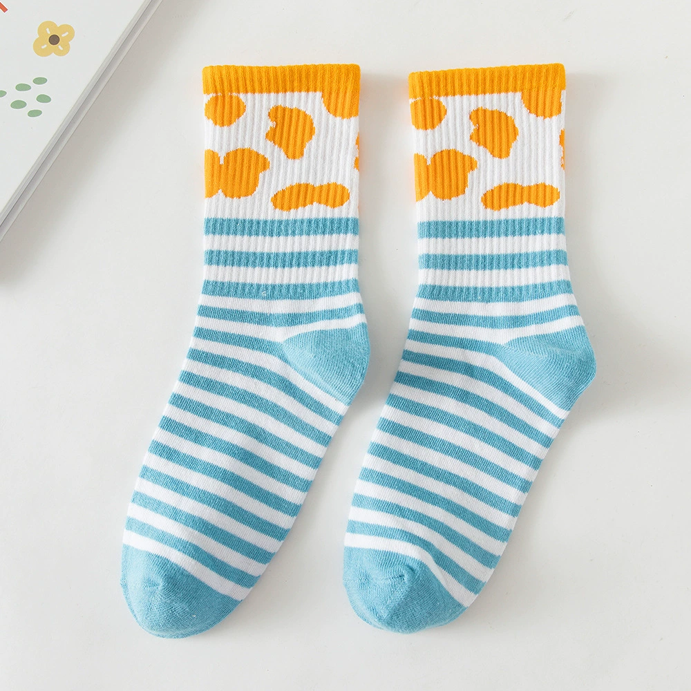 Cute summer thin knee socks, mid-length, wholesale