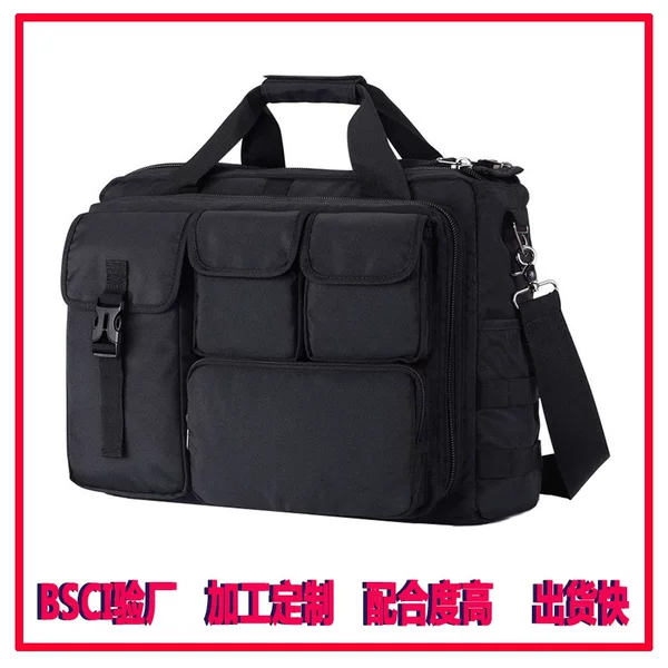 Guangzhou Factory Wholesale Foldable Oxford Laptop Bag, Portable Large-Capacity Business Laptop Bag for Outdoor Use