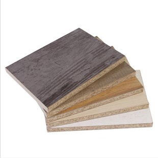 Factory direct E0 particleboard particle board wardrobe cabinet table panel paint-free melamine decorative plate