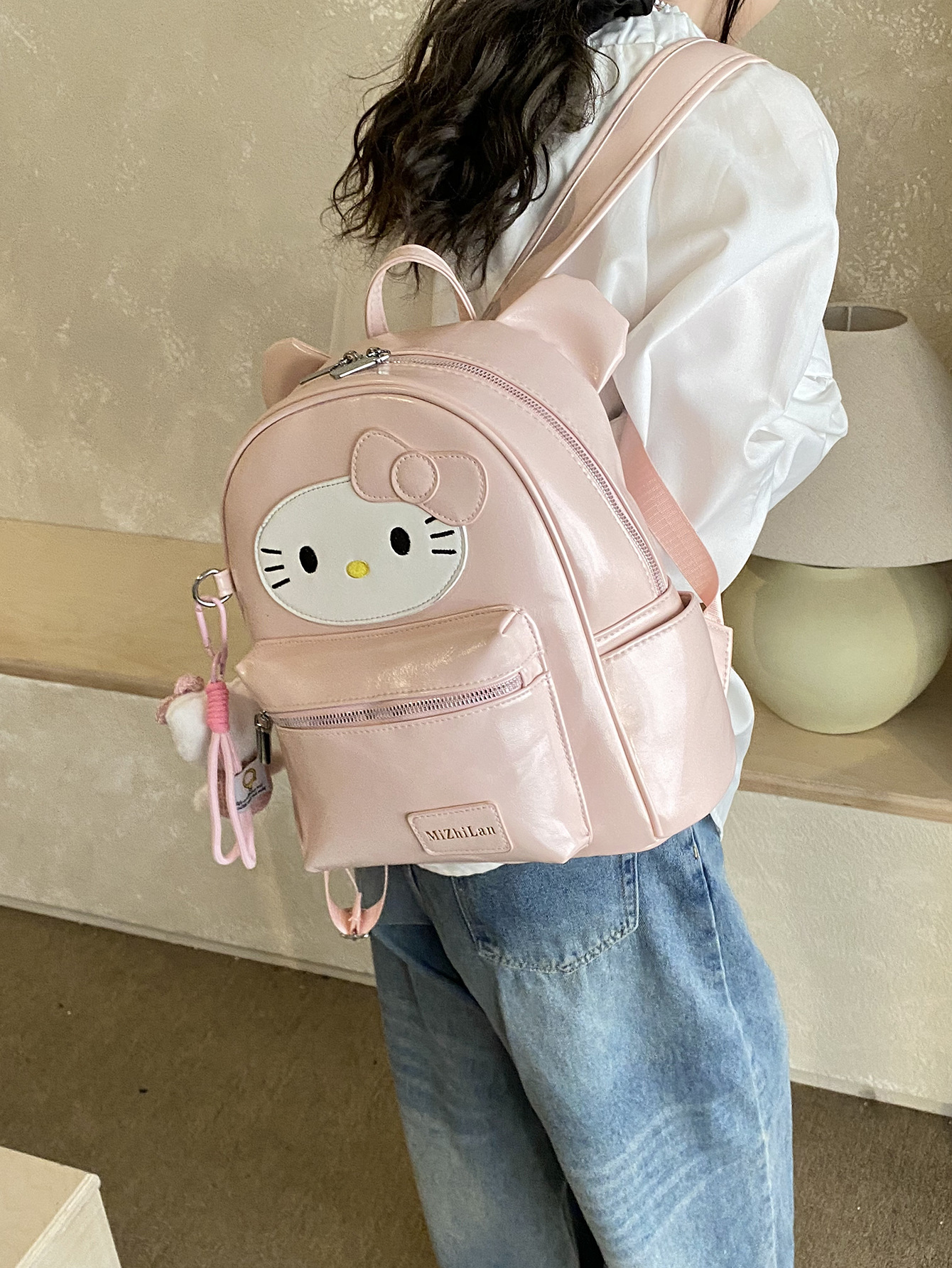 Mochila, mochila de mujer, mochila de hombro, mochila de viaje diario, mochila de nicho, mochila de gran capacidad.