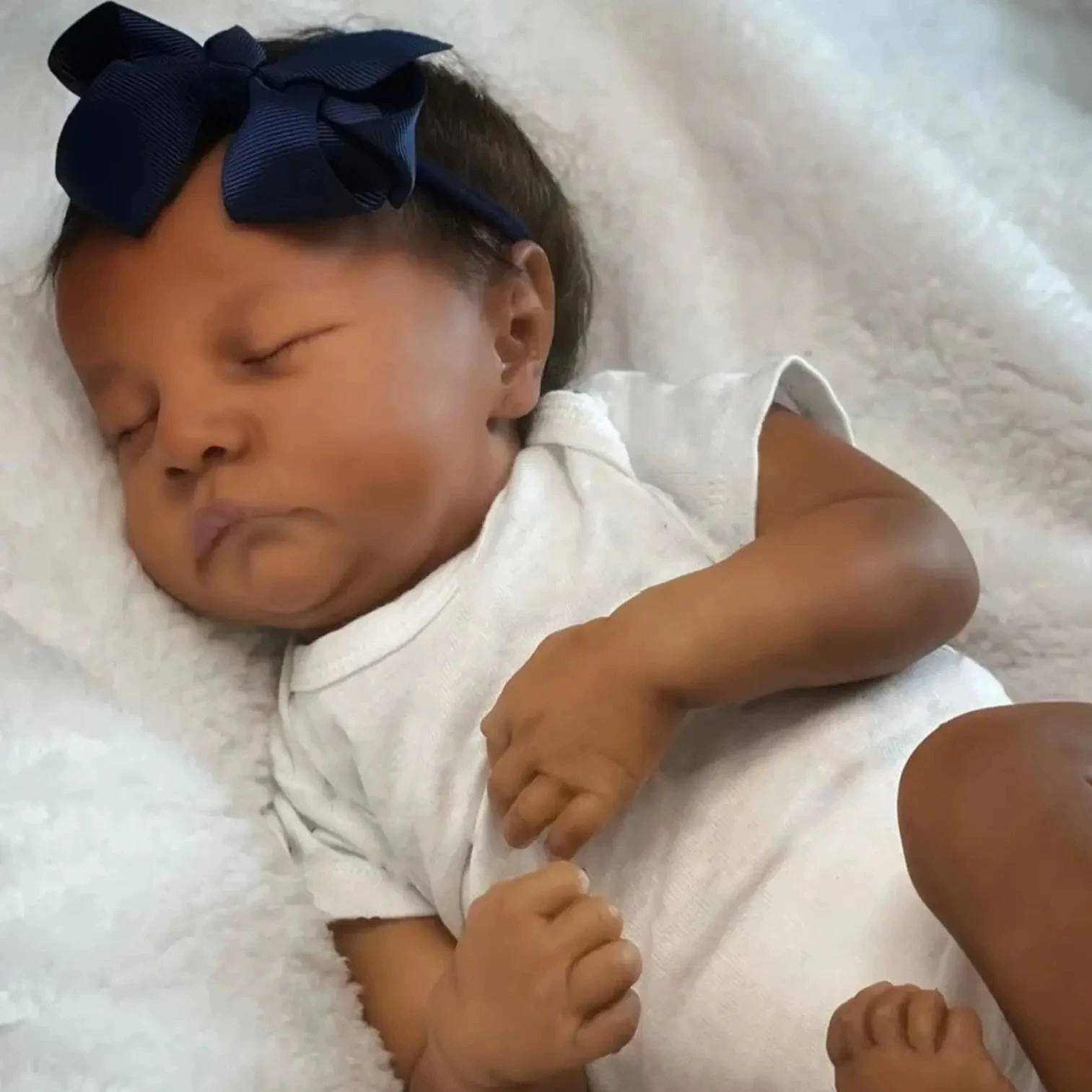 Кукла BZDOLL Rebirth Doll, кофейного цвета, 48 см, имитация хлопкового тела, цельная, доставка