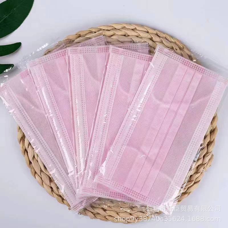 Una capa de máscaras de dos capas, máscaras delgadas desechables a prueba de polvo y transpirables de alto valor facial, salón de belleza de restauración, máscaras ultra delgadas al por mayor