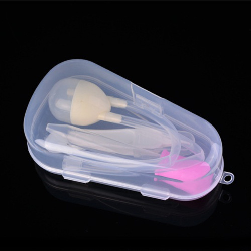 Nasal aspirator for babies, infant nasal aspirator, baby snot remover, newborn anti-reflux nasal congestion care set of three