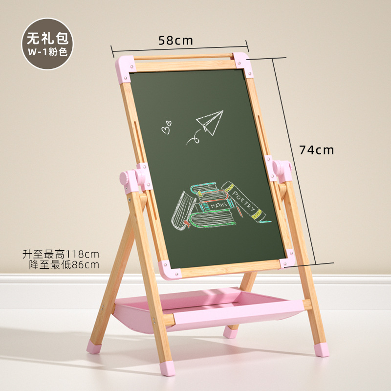 Tablero de dibujo para niños, maestro magnético de doble cara para bebés, pizarra pequeña para el hogar, soporte para colorear, graffiti, pizarra de escritura borrable