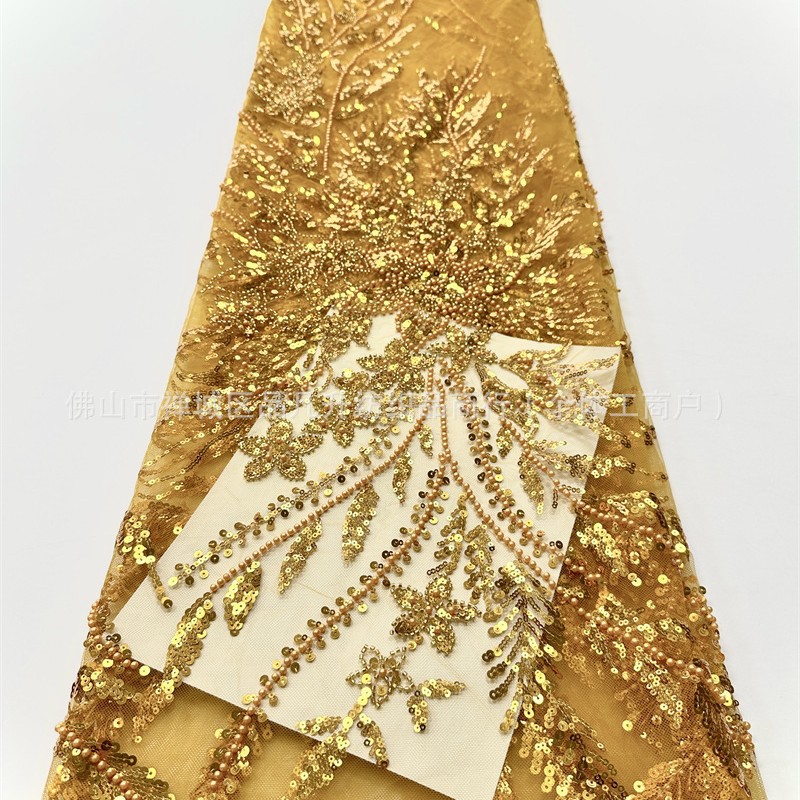 Lujo ligero Gaoding vestido de boda de moda de baile vestido de baile anfitrión de la cena damas de honor de madrugada tela de cuentas
