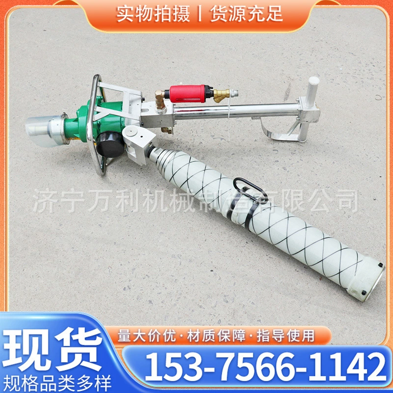 Пневматическая анкерная буровая установка MQT130 для угольных шахт, пневматическая машина двойного назначения для верхнего и бокового анкерного бурения и установки, все в одном устройстве.