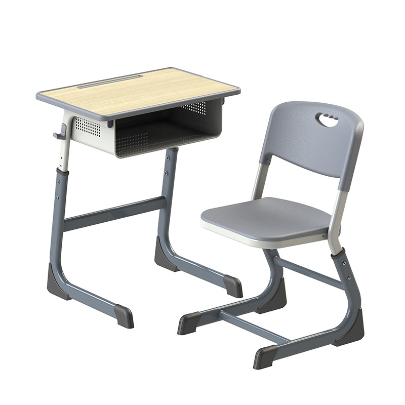 Selección estricta de mesas y sillas elevables para estudiantes de primaria y secundaria clase de entrenamiento clase de tutoría clase de escuela tipo C para niños aprendiendo image 6