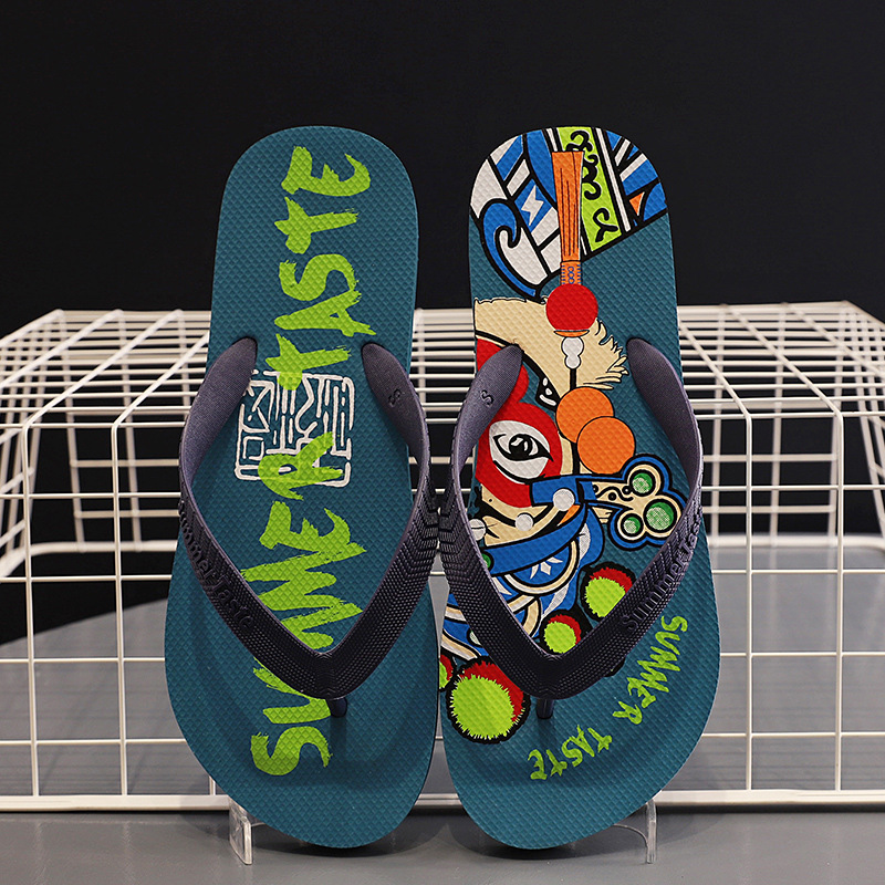 Zapatillas de verano antipatinantes para hombres Zapatillas de moda personales al aire libre nuevos zapatillas de playa para hombres