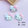 Medium card pink K cat 27*25mm