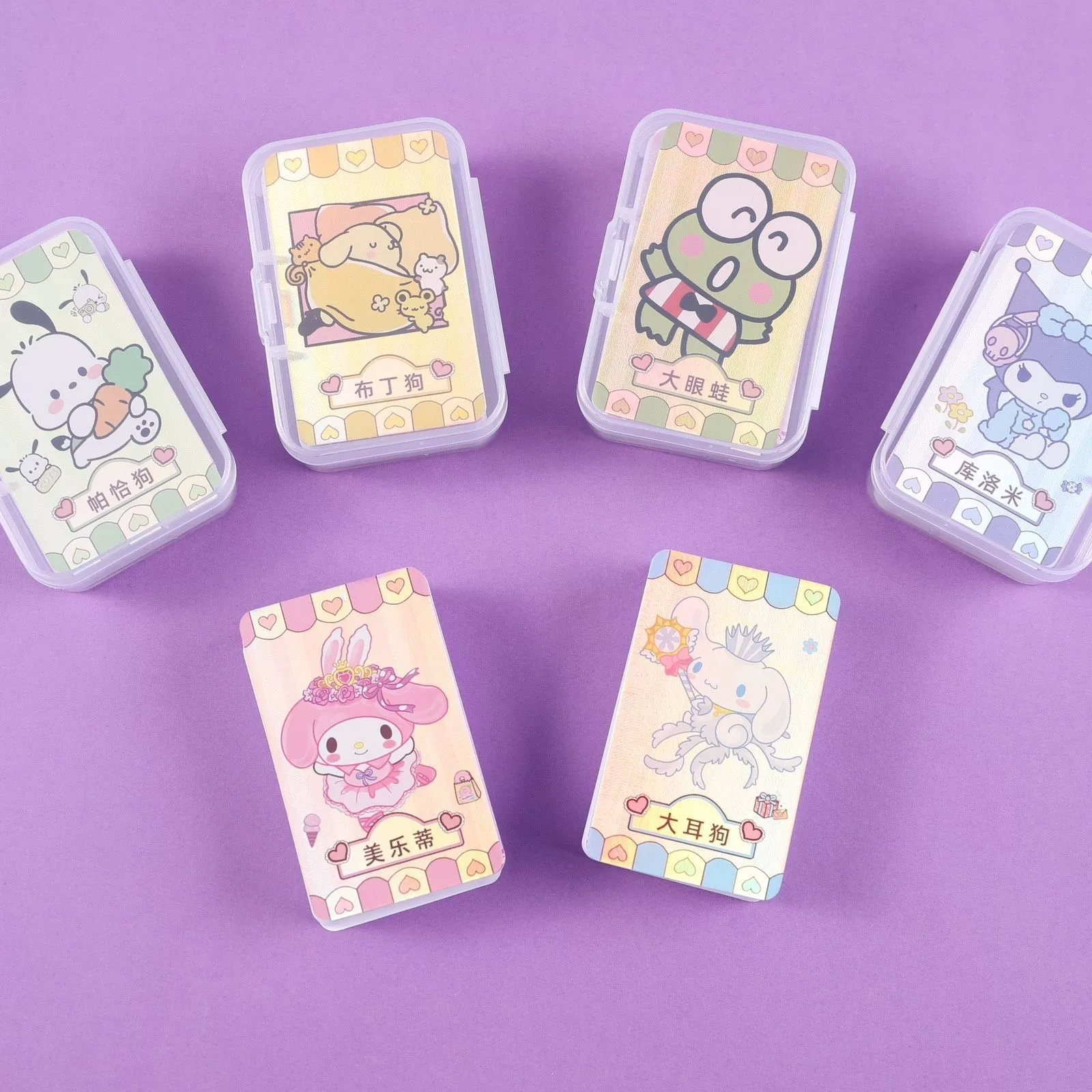 Sanrio, ящик для хранения, маленькие игральные карты, развлекательная головоломка