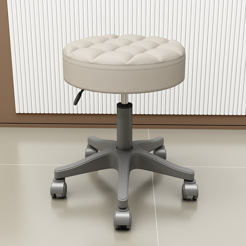 Beauty Salon with Rotating Stool Lift Large Chair Pulley Manicure Chair Barber Shop Home Round Chair Bar Stool