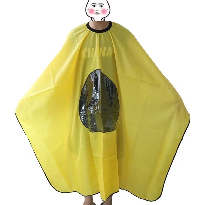 La tela especial para peluquería se puede ver en el teléfono móvil tela transparente tela para peluquería tela para peluquería para cabello no pegajoso para adultos