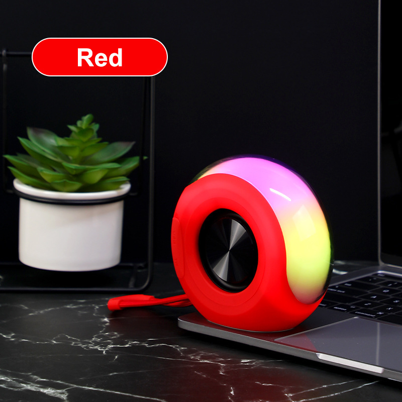 クロスボーダーBluetoothスピーカー、雰囲気照明、屋外対応、カード挿入可能、サブウーファー、小型スピーカー、ミニポータブルステレオ、屋外使用可能|undefined