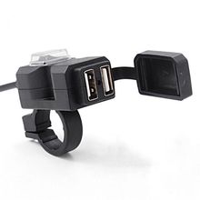 摩托車充電器12v充手機電動車雙usb快充接口改裝配件