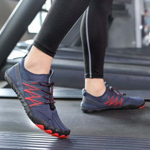 Indoor fitness shoes, lightweight non-slip men's and women's comprehensive training sports shoes, wading swimming shoes, squat jump rope shoes