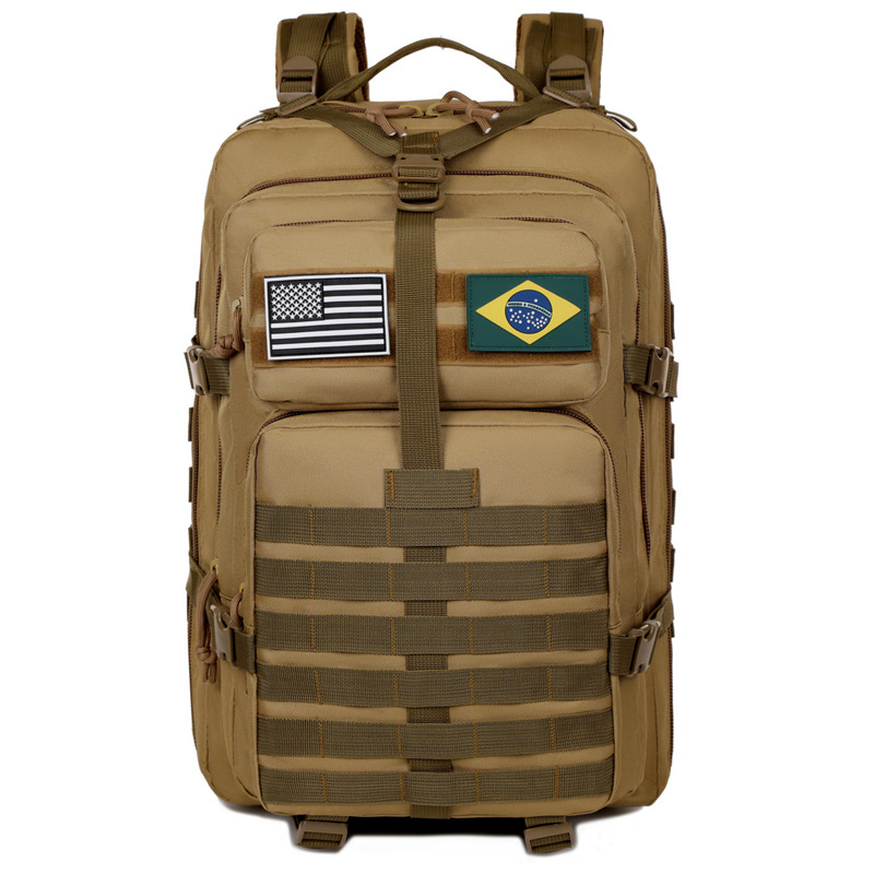 Bolsa militar de gran capacidad para hombres, camping a campo traviesa, bolsa de senderismo, bolsa de deportes de montañismo, mochila táctica al aire libre, mochila