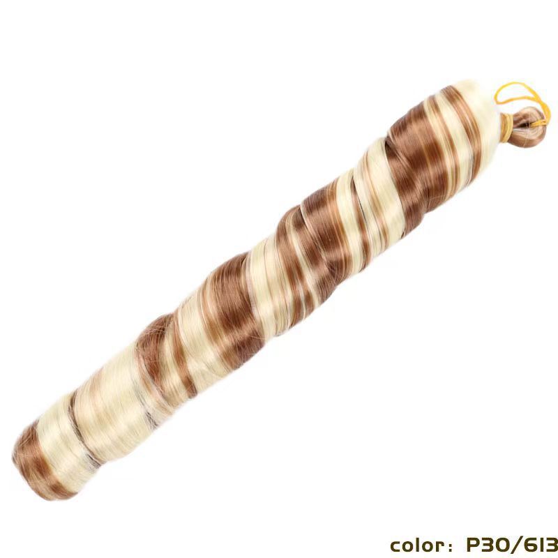 Loose Wave Braiding Curly Peruca Curly French Curls Trenzado nuevo estilo francés