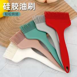 加厚硅胶一体式油刷 耐高温厨房烙饼大型烘焙刷烧烤油刷瓶烧烤刷