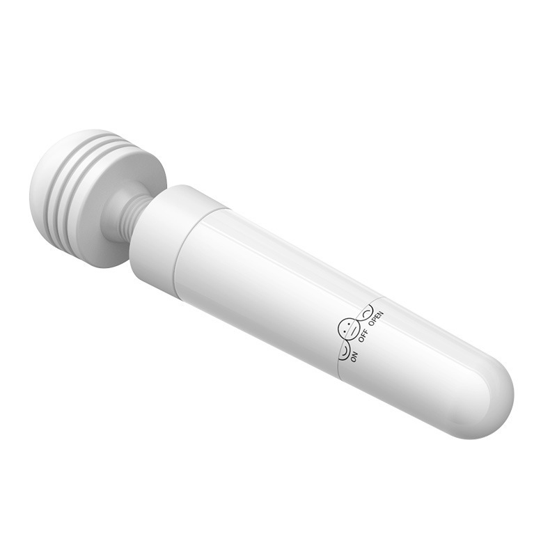Palm-Sized Mini Vibrating Anal Plug Prostate Massager, Black ABS, Button Control — detail image 3