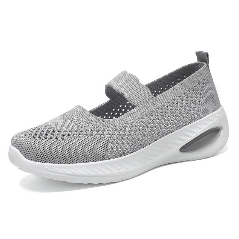 Zapatos de mujer, suela suave, pies no cansados, nuevos zapatos de tela viejos transfronterizos de verano, zapatos de madre cómodos y transpirables para mujer image 9