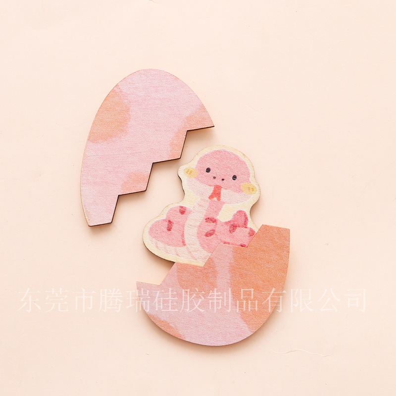 Montessori Early Education Children Wooden Amazon Cross-Border Trade Cognitive Animal Eggshell Matching Puzzle Board Children Handmade Toys