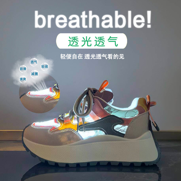 Ins Korean new dad shoes for women 2025 summer student running…