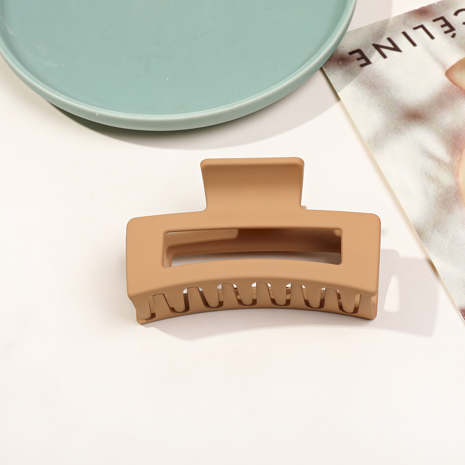 8.5cm 사각 반투명 강황#5