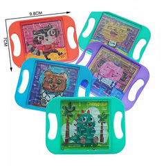 Balance Ball Game Board Cartoon Track Ball Maze Children's Focus Training Small Toy Gift