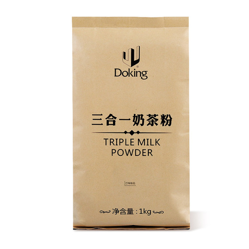 Shield Emperor Assam Milk Tea Powder 1kg Bag Three-in-One Instant Milk Tea Ingredients Multi-flavor Brewed Drinks No Cooking