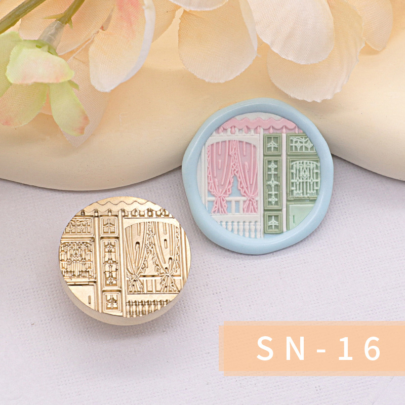 Original nuevo estilo fuego pintura sello serie interior cabeza regalo embalaje sobre cubierta cuento de hadas habitación casa caliente