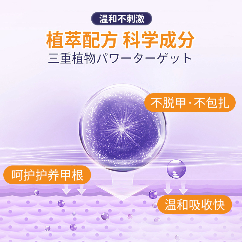灰色の甲の液体の外用の保健液の手足の爪は厚くなります。|undefined
