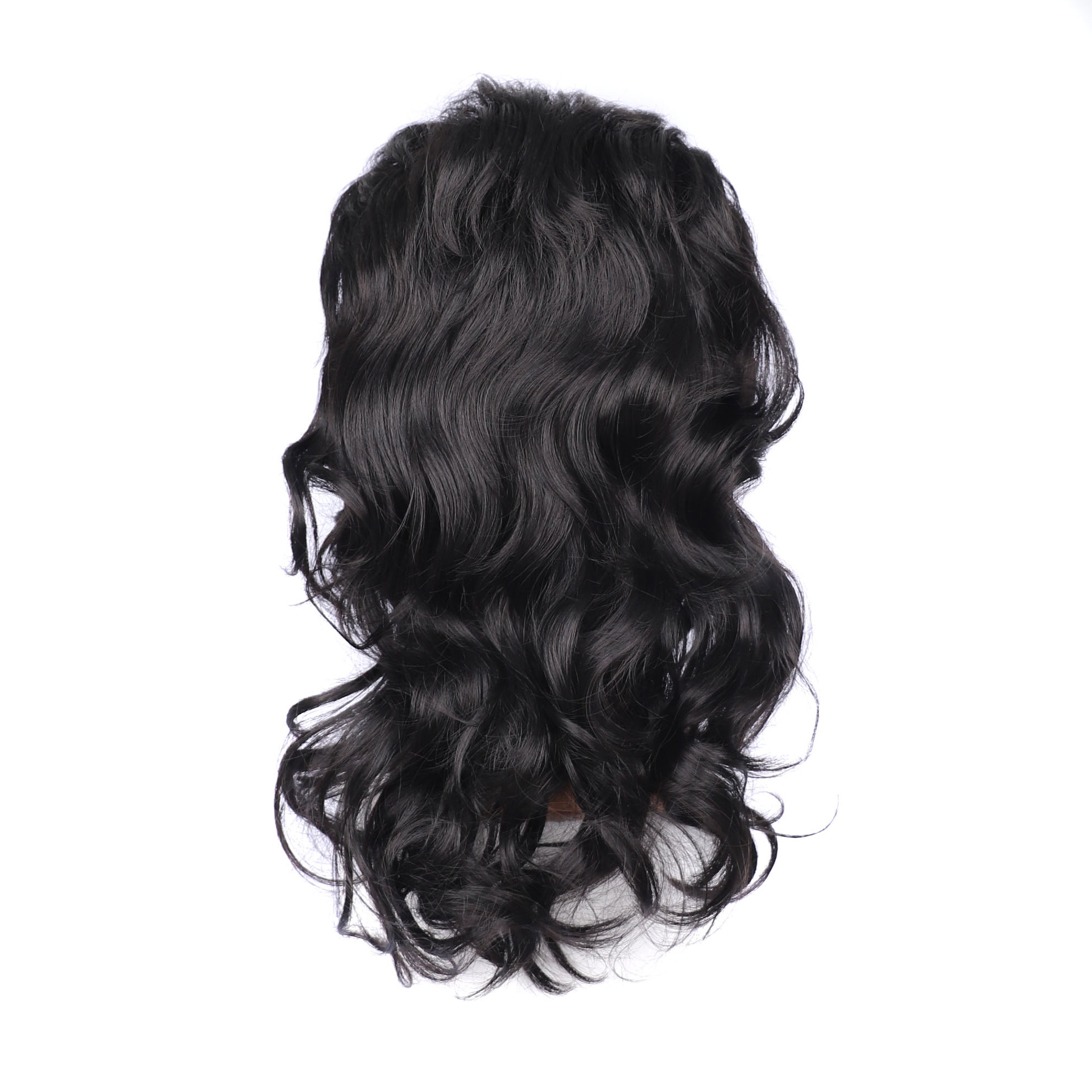Perruque synthétique bandeau personnalisé et à la mode bandeau de cheveux bouclés de longueur moyenne_voghion.com