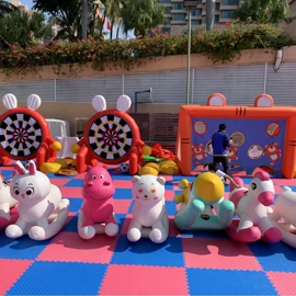 卡通气模玩具;充气模型;大型户外游乐