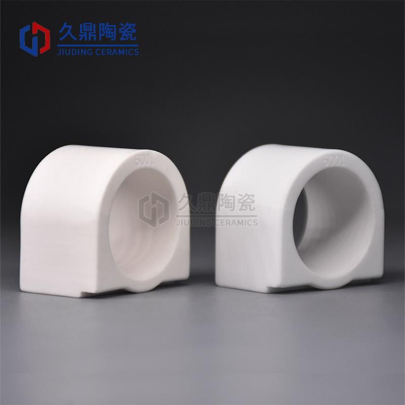 95氧化铝陶瓷防腐蚀陶瓷套耐磨绝缘磨板机上压滚轴套氧化铝T009