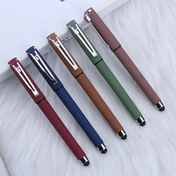 High-End Advertising Pen Can Be Printed with Logo Signature Gift Business Pen Heavy Feel Gel Pen Office Stationery Pen Can Be Printed