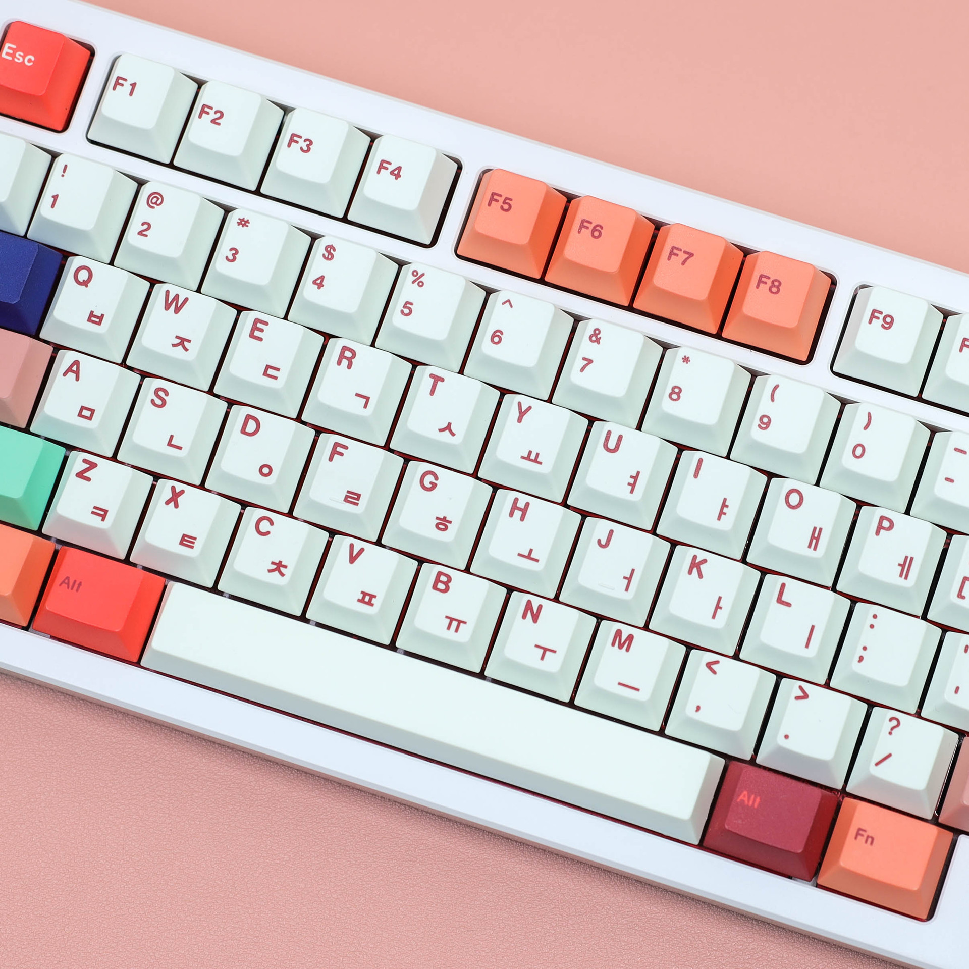 Набор PBT колпачков для клавиш NCD Dye-Sub (143 клавиши, Cherry Profile)