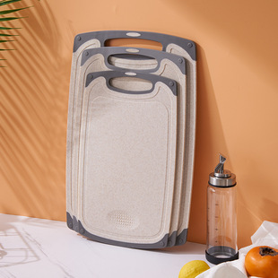 Pp Plastic Cutting Board Kitchen Multi-Functional Imitation Marble Cutting Board Wall-Mounted Chopping Board Meat Cutting Board Household