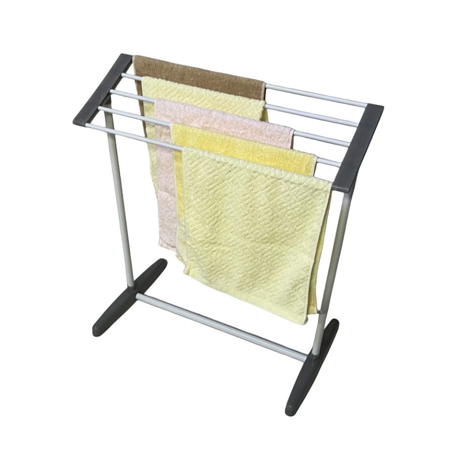 厂家自产落地折叠毛巾架晾衣架挂衣架衣帽架儿童挂晒架促销
