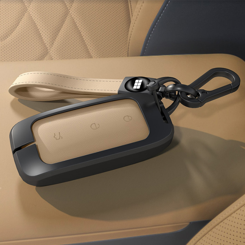 모델 E - 오리지널 카 컬러 [라이트 브라운] 블랙 메탈 쉘 + 동색 더블 버클